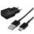 Samsung Ep-Ta20Ebe Fast Charger Usb Data Cable Ep-Dw700Cbe 1670Mah Black Typ-C 150Cm