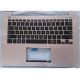 Keyboard With Topbase For Asus Q301 S301 Silver Pulled