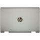 Lcd Back Cover For Hp Pavilion X360 15-Er Tpn-W147 Fhd Silver M45108-001