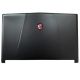 Lcd Back Cover For Msi Gl63 Ms-16P5 Ms-16P6 Black Plastic