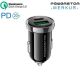 Powerstarâ® Merkur Dual Car Charger Pd 20W + Qc3.0 Black